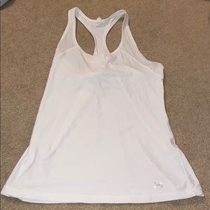 Under Armour white tank top